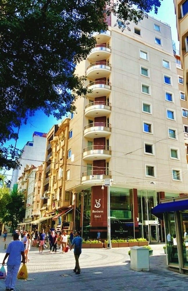 Sv Business Hotel Taksim Istanbul Exterior foto