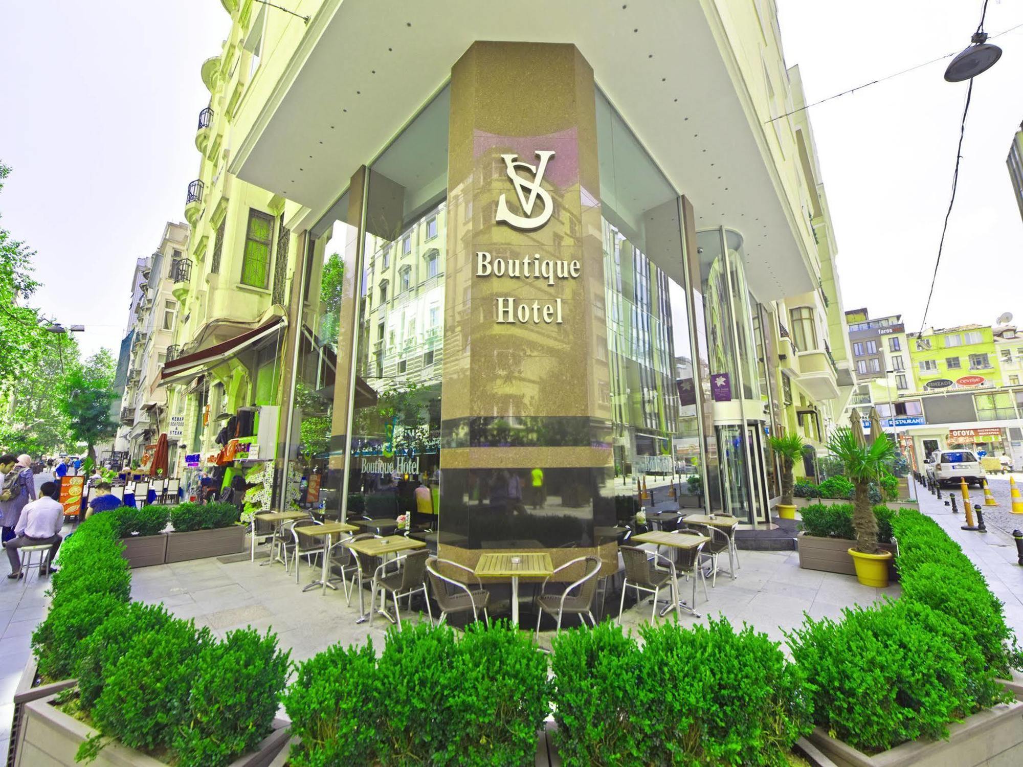 Sv Business Hotel Taksim Istanbul Exterior foto